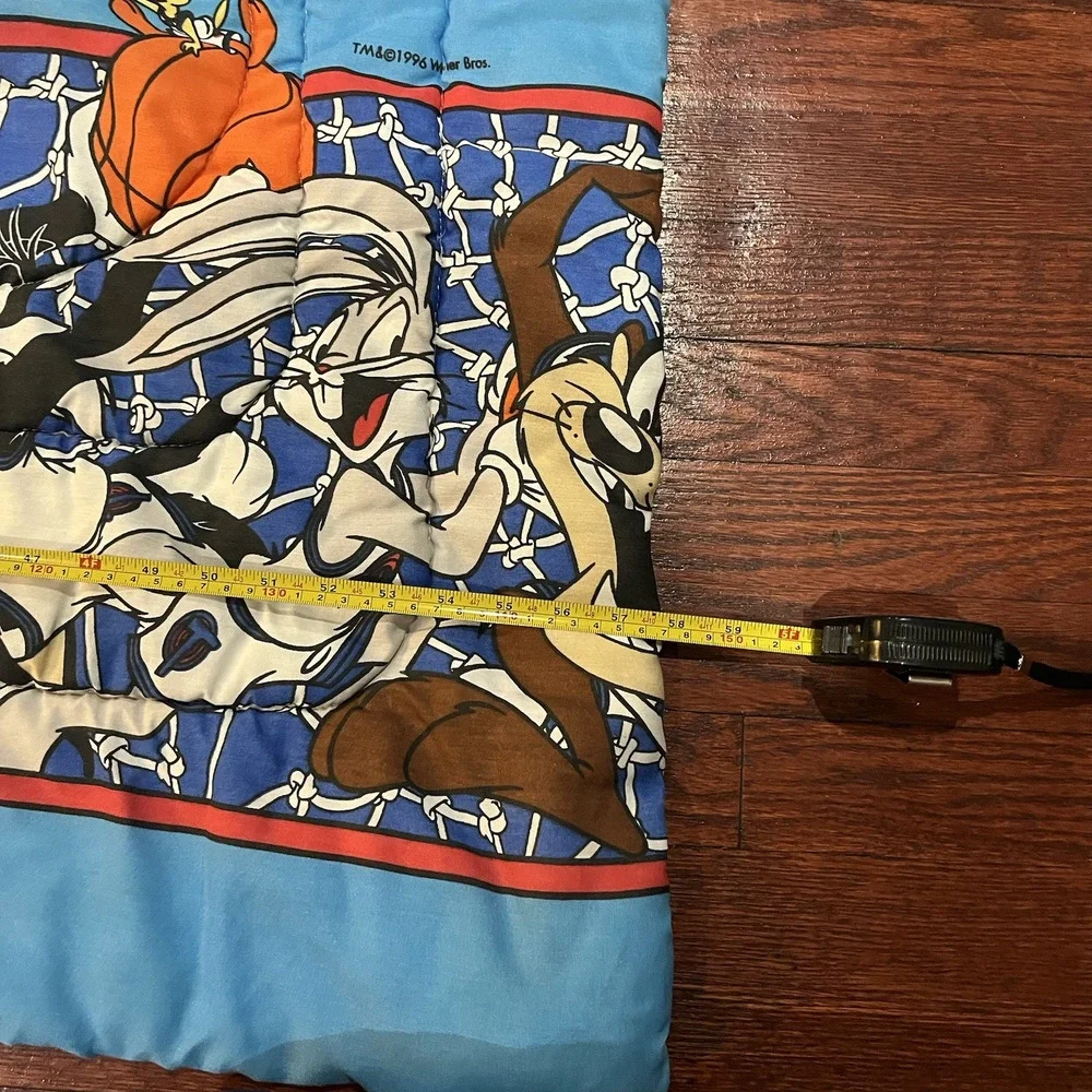 Space Jam Bedding Michael Jordan Looney Tunes Bugs Bunny Vintage 1996 Comforter